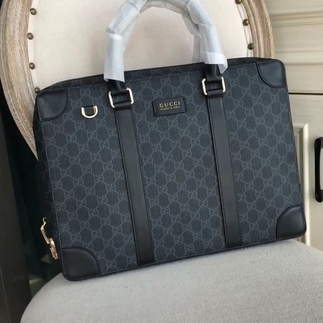 爆款顶级原单 古奇  Gucci 密码锁手提公文包大量出货