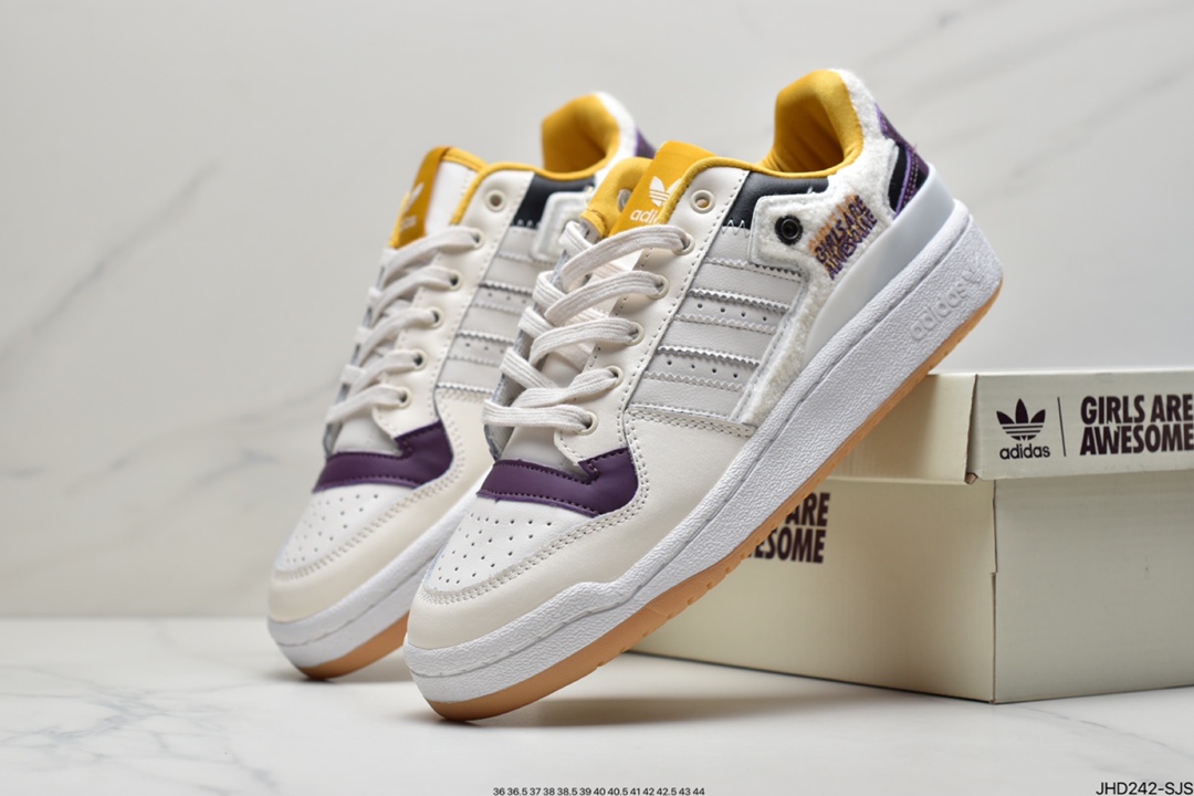190 阿迪达斯adidas Ivy Park x Forum 碧昂丝联名魔术贴休闲鞋GY2680