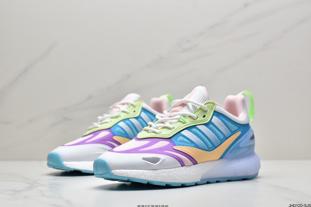 190 阿迪达斯AD Originals ZX 2K Boost 2.0采用科技风设计GZ9087