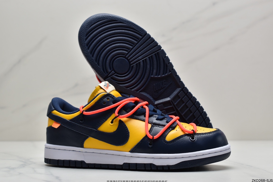 270 OFF-WHITE x Futura x Nike Dunk Low 三方联名 CT0856-100