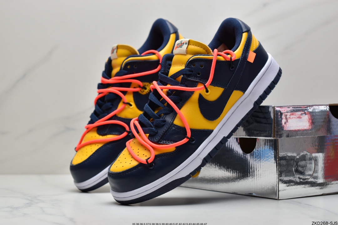 270 OFF-WHITE x Futura x Nike Dunk Low 三方联名 CT0856-100