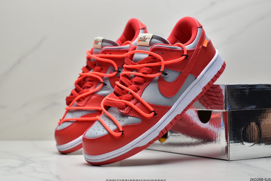 270 OFF-WHITE x Futura x Nike Dunk Low 三方联名 CT0856-100