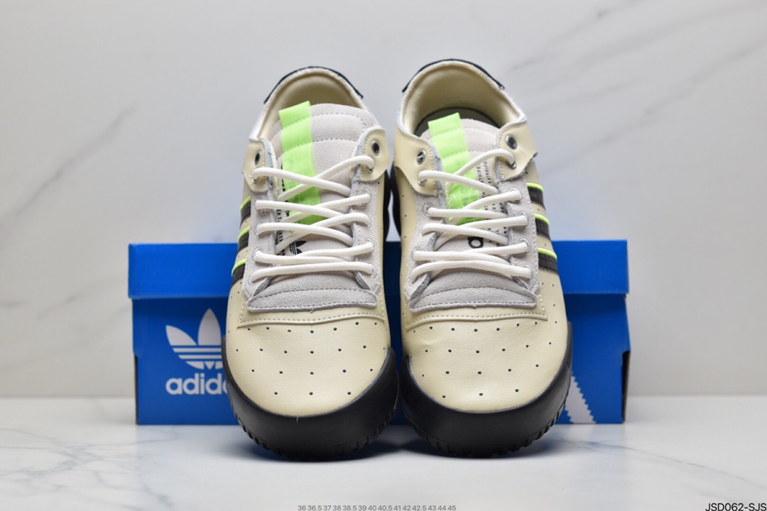 200 阿迪达斯Adidas Originals Rivalry RM LOW”Tricolor”中底休闲球鞋EF6445