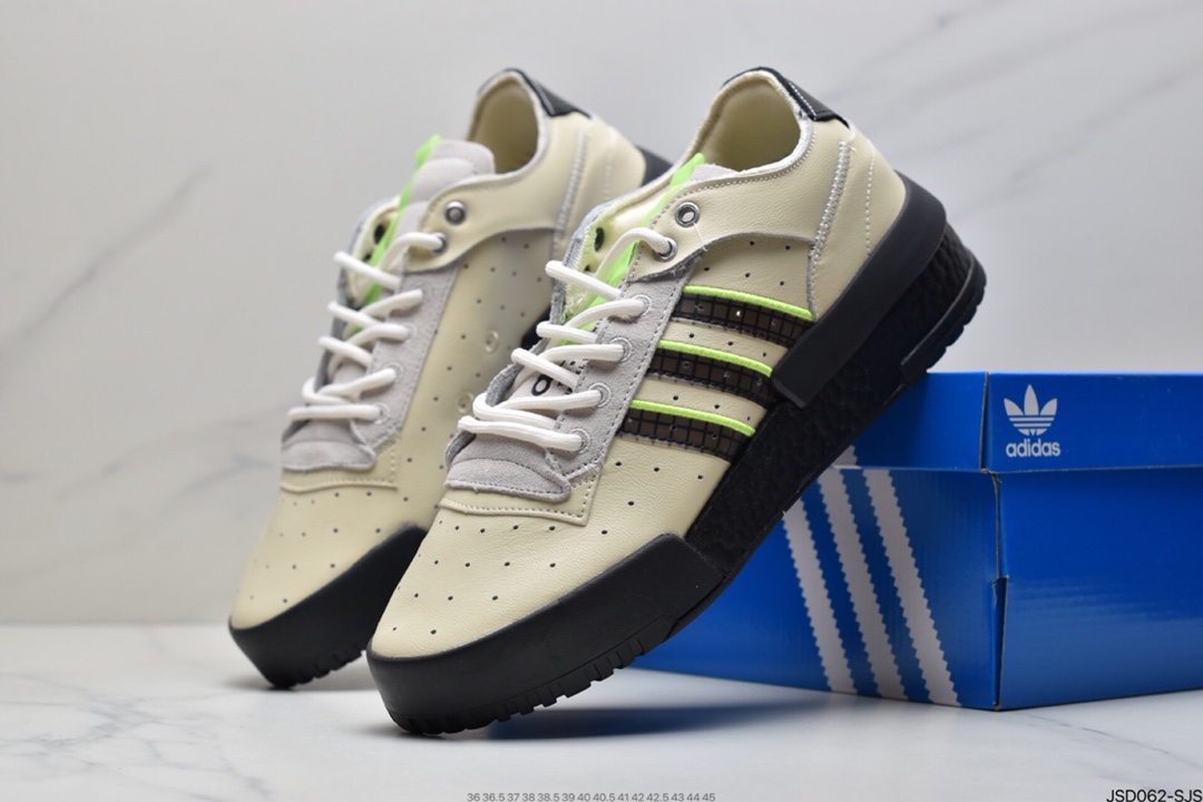 200 阿迪达斯Adidas Originals Rivalry RM LOW”Tricolor”中底休闲球鞋EF6445