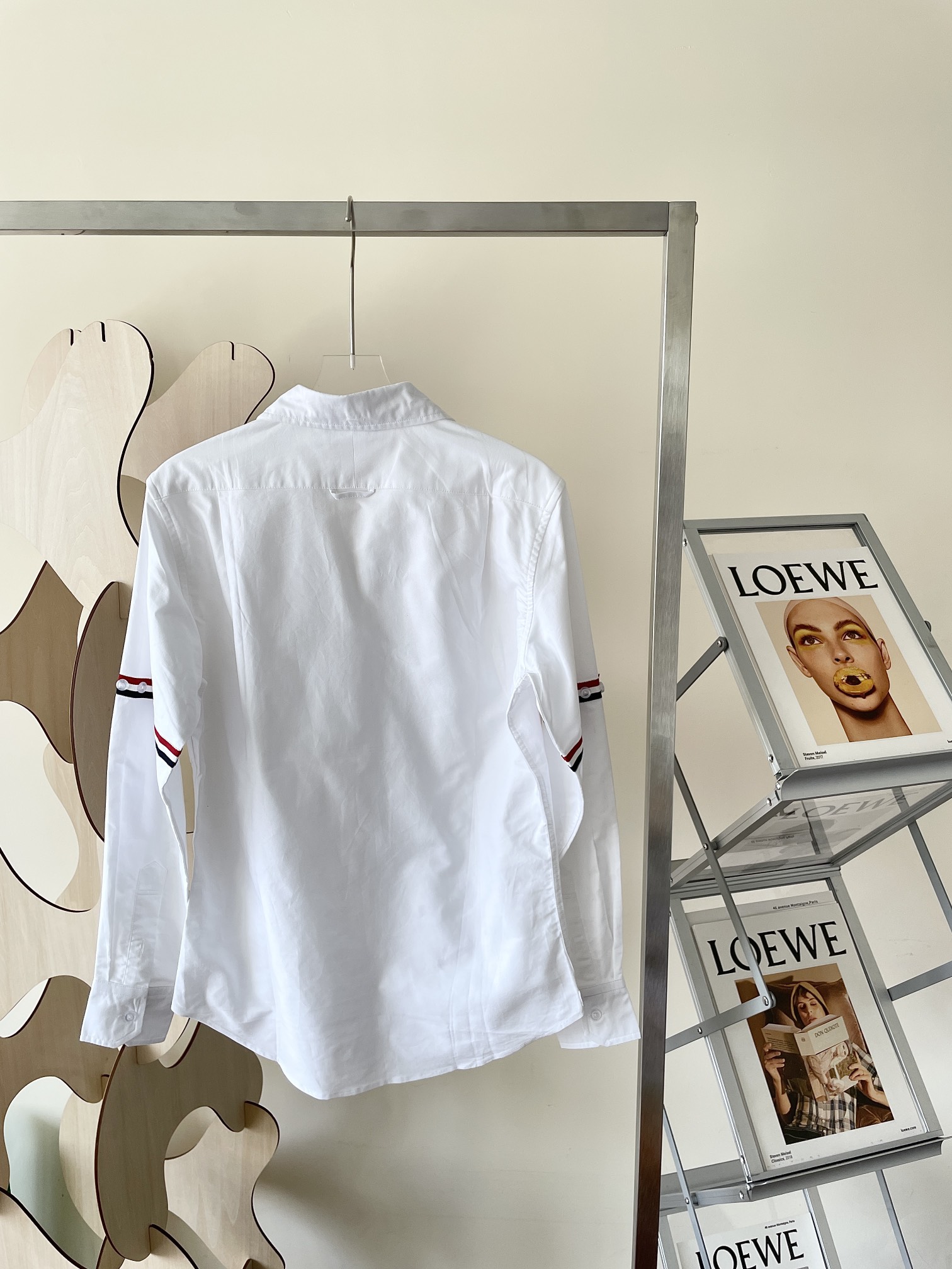 Рубашка Thom Browne белая
