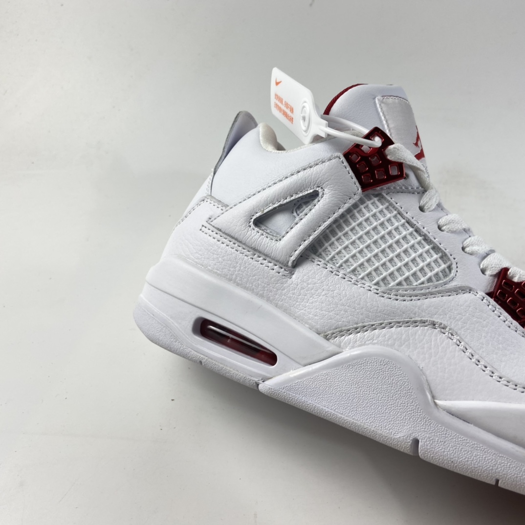 P380  Air Jordan 4““Red Metallic”AJ4 乔4白红 CT8527-112