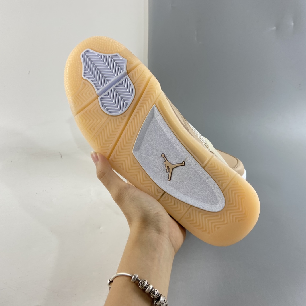 240  Air Jordan 4“Shimmer”AJ4 乔4卡其浅色 DJ0675-200