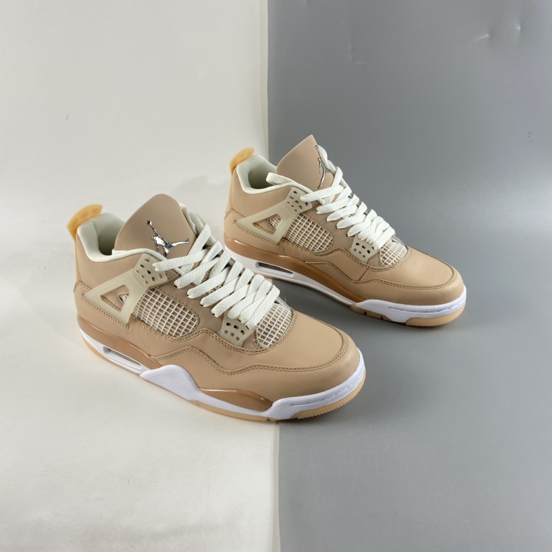 240  Air Jordan 4“Shimmer”AJ4 乔4卡其浅色 DJ0675-200