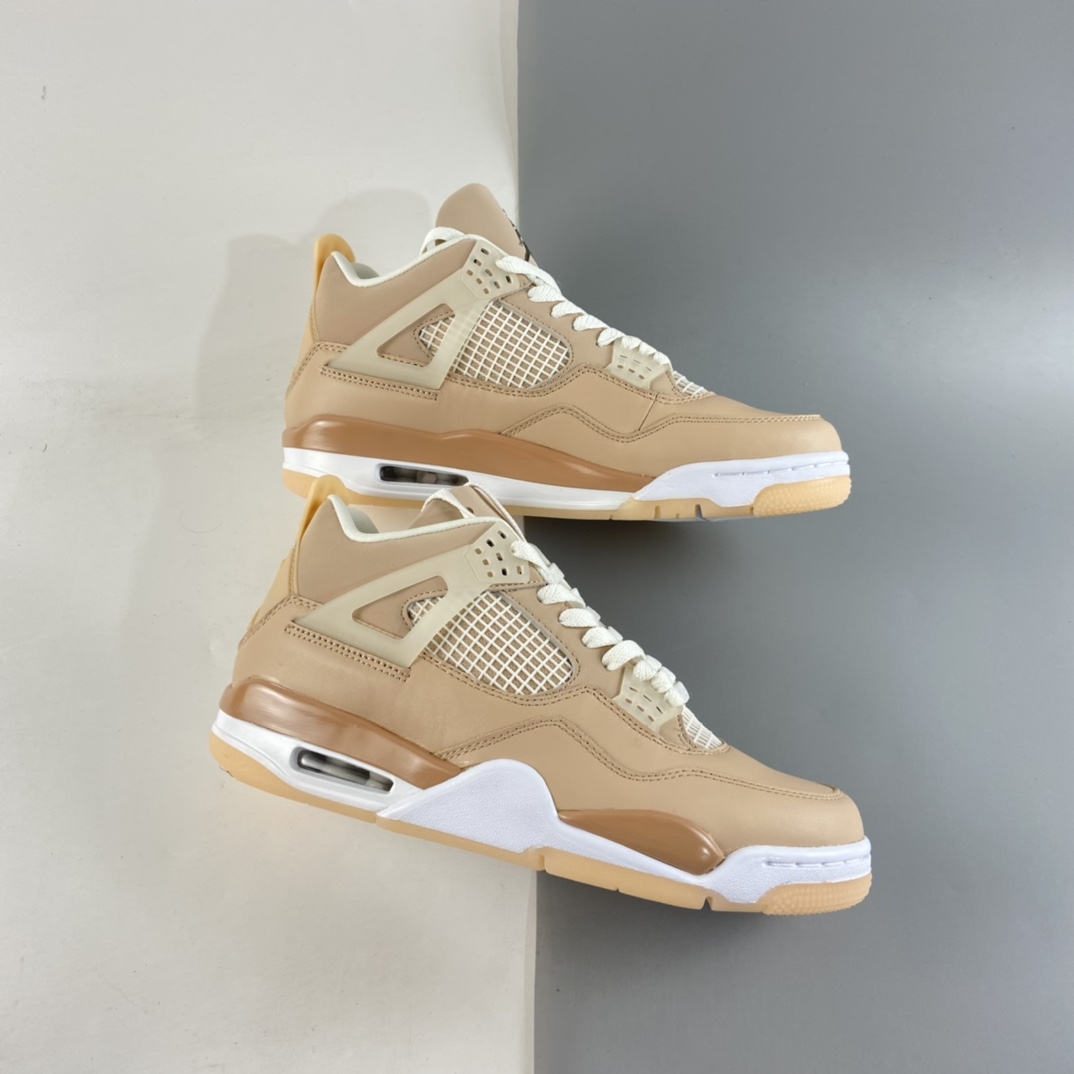 240  Air Jordan 4“Shimmer”AJ4 乔4卡其浅色 DJ0675-200
