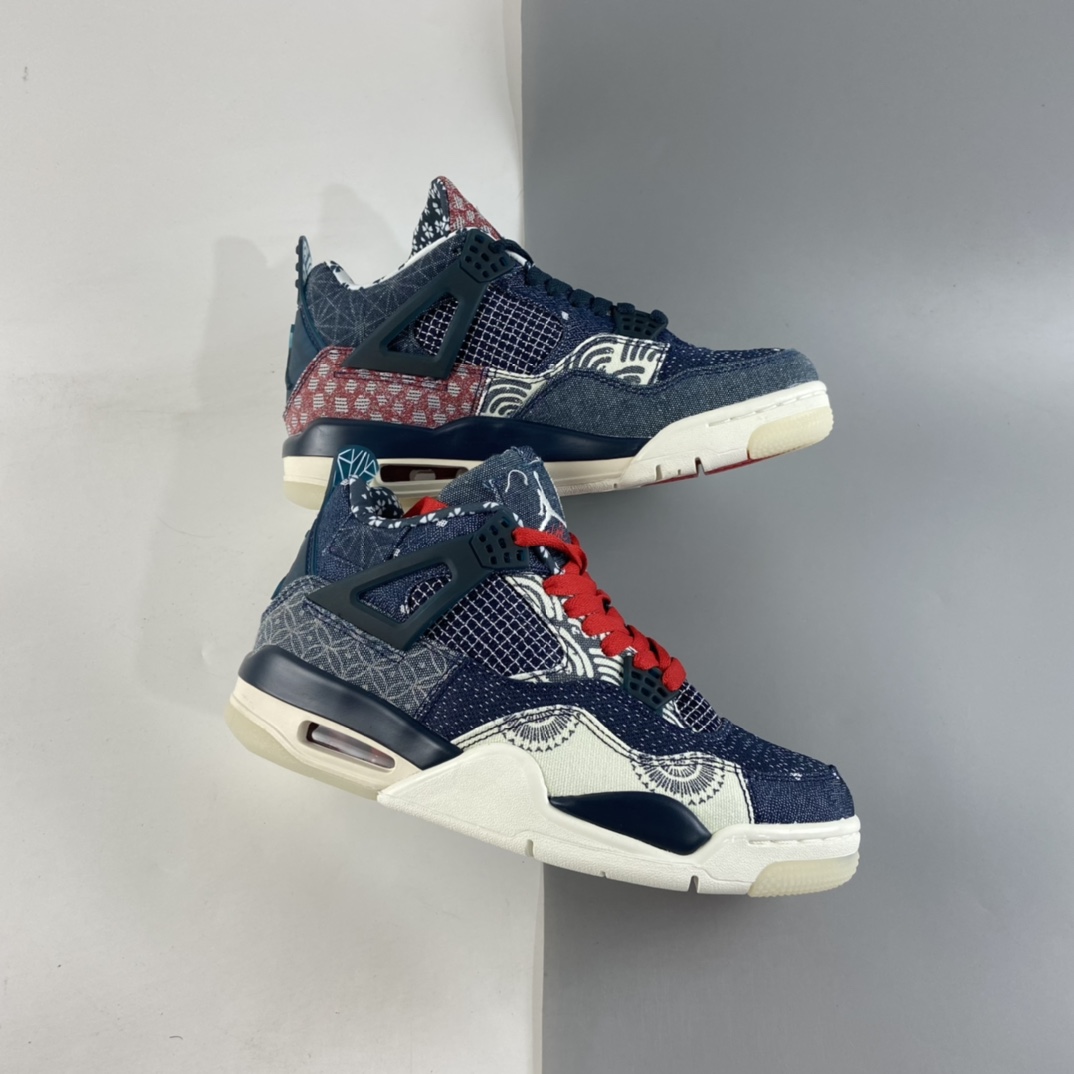 240  Air Jordan 4 SE “Sashiko”AJ4 乔4篮球鞋 刺子绣CW0898-400
