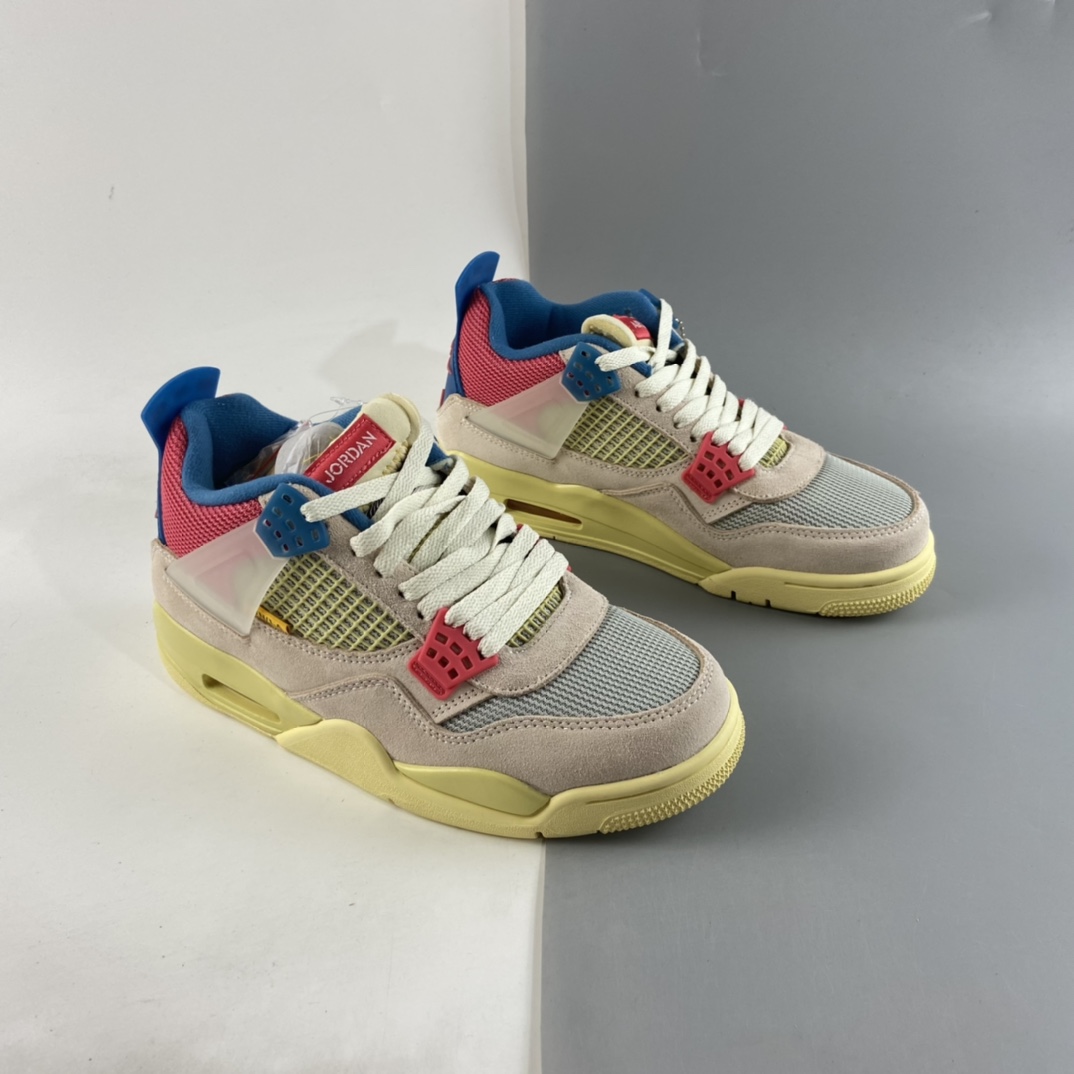 240 Union LA x Nike Air Jordan 4 Retro SPSP”Guava Ice”“骑士南海岸粉”DC9533-800