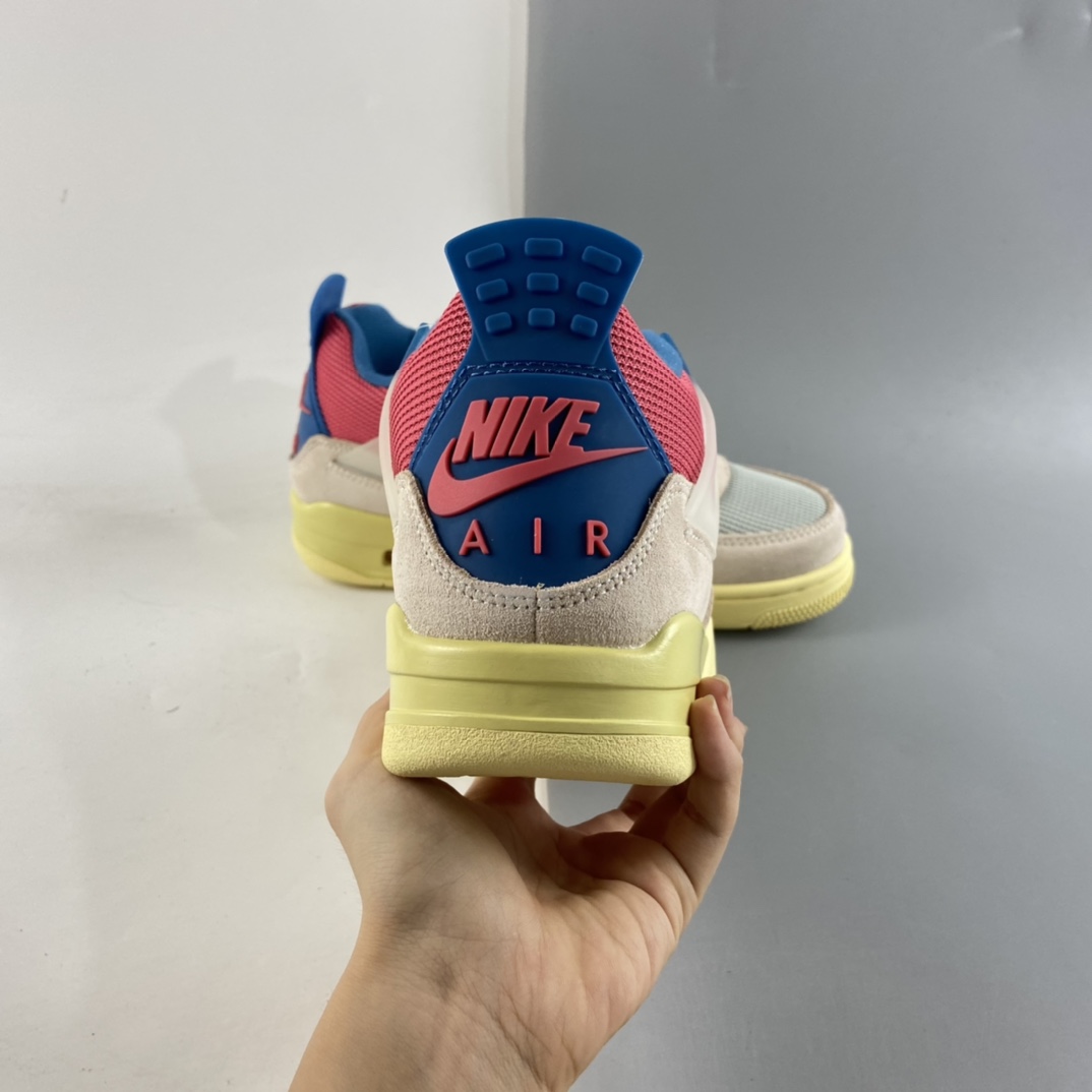 240 Union LA x Nike Air Jordan 4 Retro SPSP”Guava Ice”“骑士南海岸粉”DC9533-800