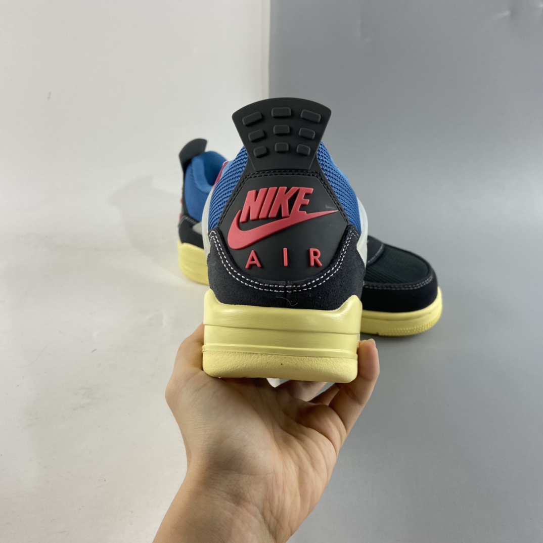 240  洛杉矶知名店铺Union LA x Nike Air Jordan 4 Retro SP”Off Noir”篮球鞋DC9533-001