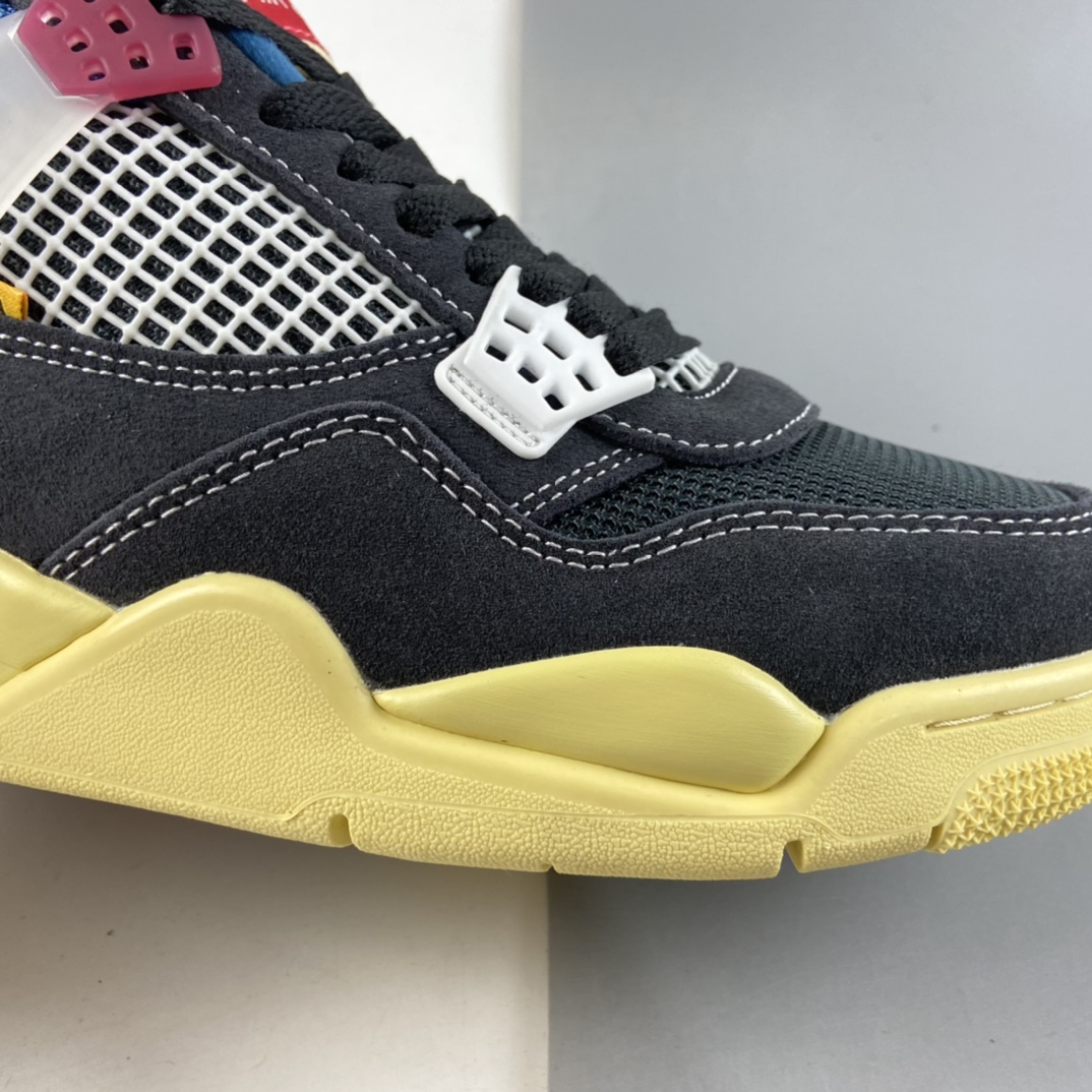 240  洛杉矶知名店铺Union LA x Nike Air Jordan 4 Retro SP”Off Noir”篮球鞋DC9533-001