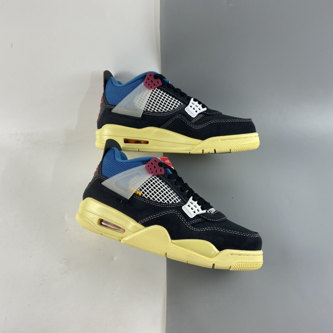 240  洛杉矶知名店铺Union LA x Nike Air Jordan 4 Retro SP”Off Noir”篮球鞋DC9533-001
