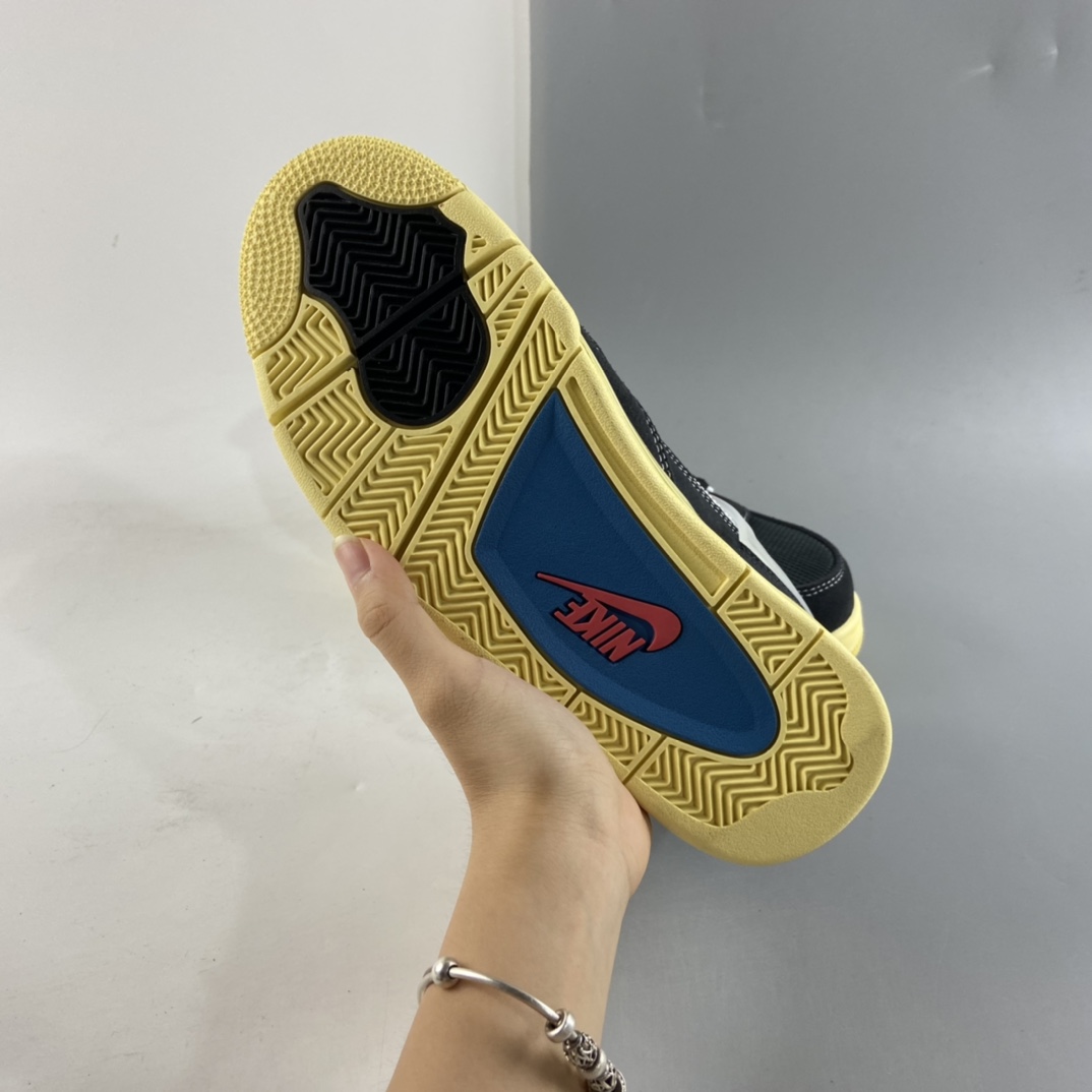 240  洛杉矶知名店铺Union LA x Nike Air Jordan 4 Retro SP”Off Noir”篮球鞋DC9533-001