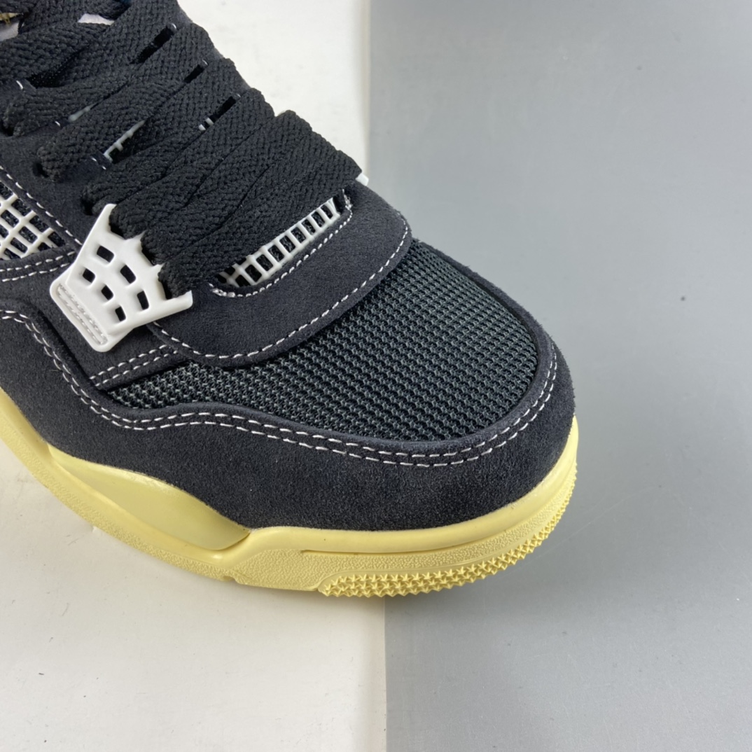 240  洛杉矶知名店铺Union LA x Nike Air Jordan 4 Retro SP”Off Noir”篮球鞋DC9533-001