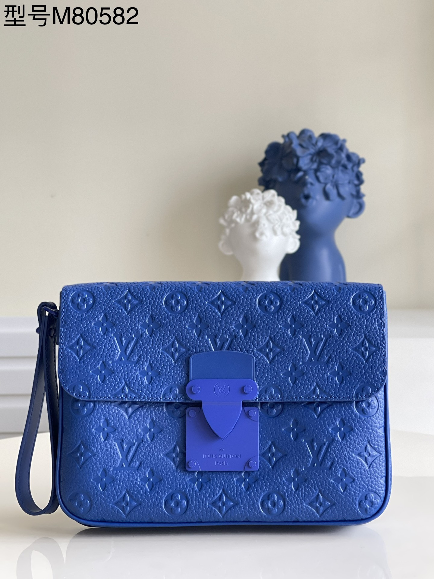 Louis Vuitton Bags Handbags Blue Taurillon Cowhide M80582