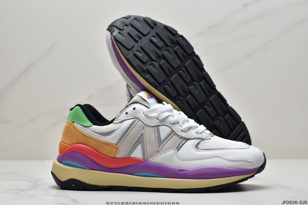 170 New Balance M574系列复古老爹风休闲运动慢跑鞋W5740LB