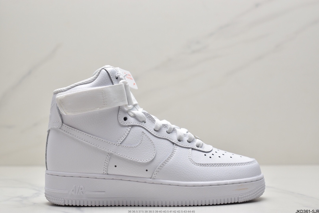 160 Nike AIR Force 1 High White Gum 白紫334031-105