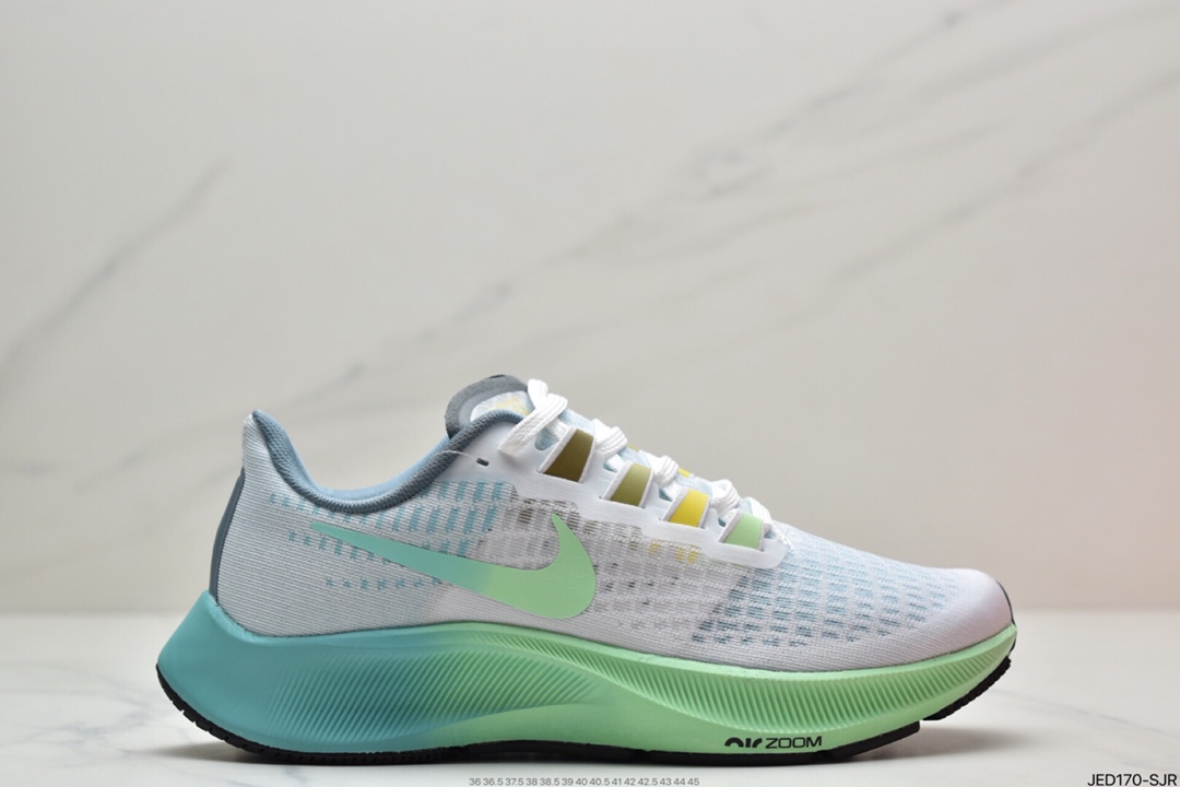 150 耐克Nike Air Zoom Pegasus 37 FC登月跑鞋登月37代 透气缓震疾速跑鞋BQ9646-102