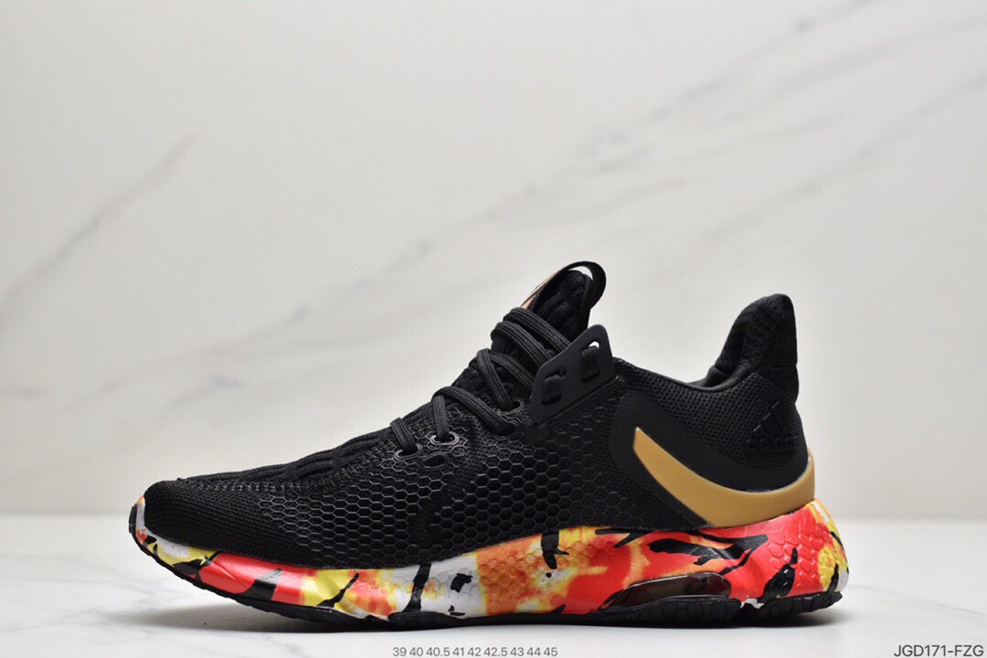 180 AD 阿迪AlphaBounce  Beyond m 阿尔法10代 网面休闲跑步鞋 CG5581