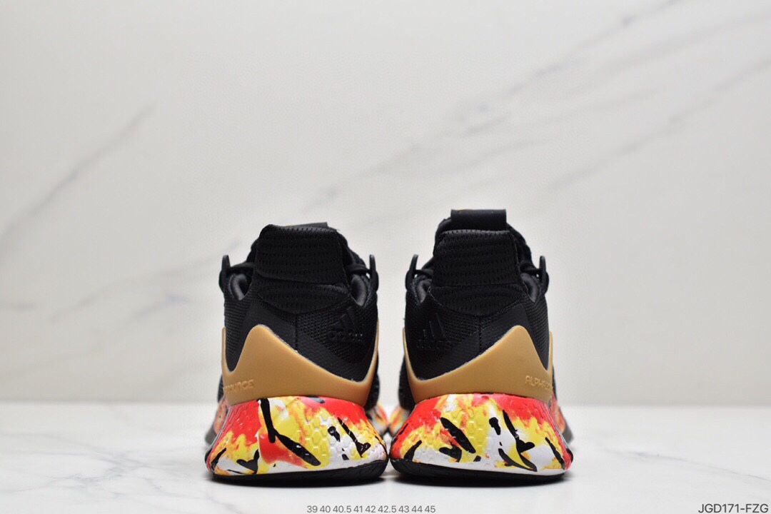 180 AD 阿迪AlphaBounce  Beyond m 阿尔法10代 网面休闲跑步鞋 CG5581