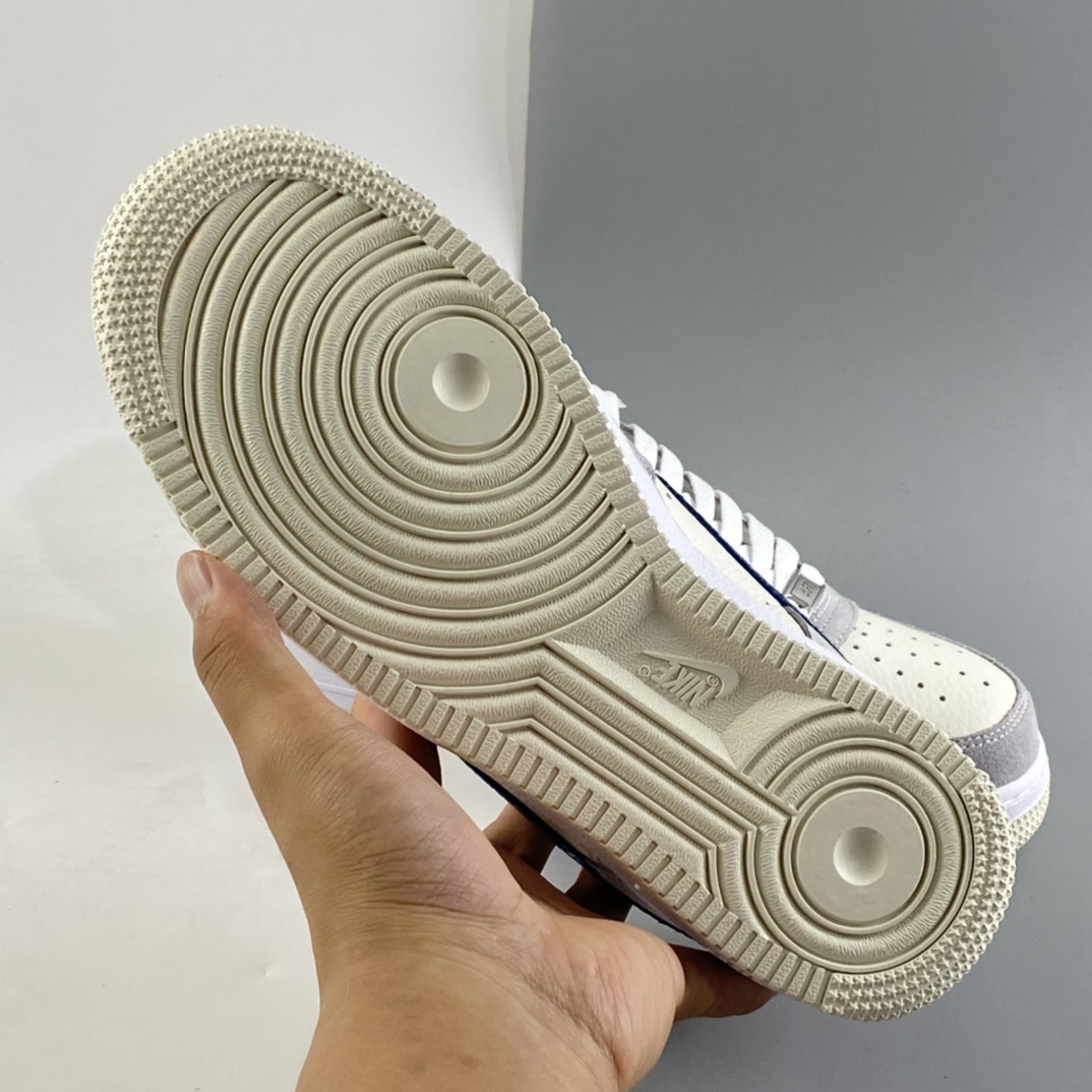 P240  Undefeated x NIKE Air Force 1 Low 灰蓝红 蛇纹 詹姆斯同款 空军一号低帮休闲板鞋 DM8461-001