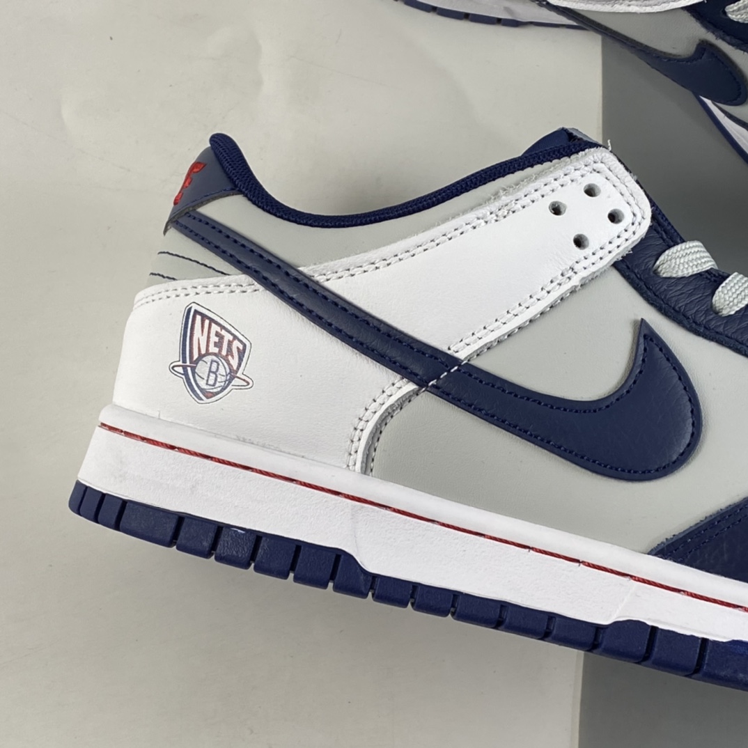P280   NIKE Dunk Low ” Brooklyn Nets ” NBA75周年 布鲁克林篮网对板鞋 DD3363-001