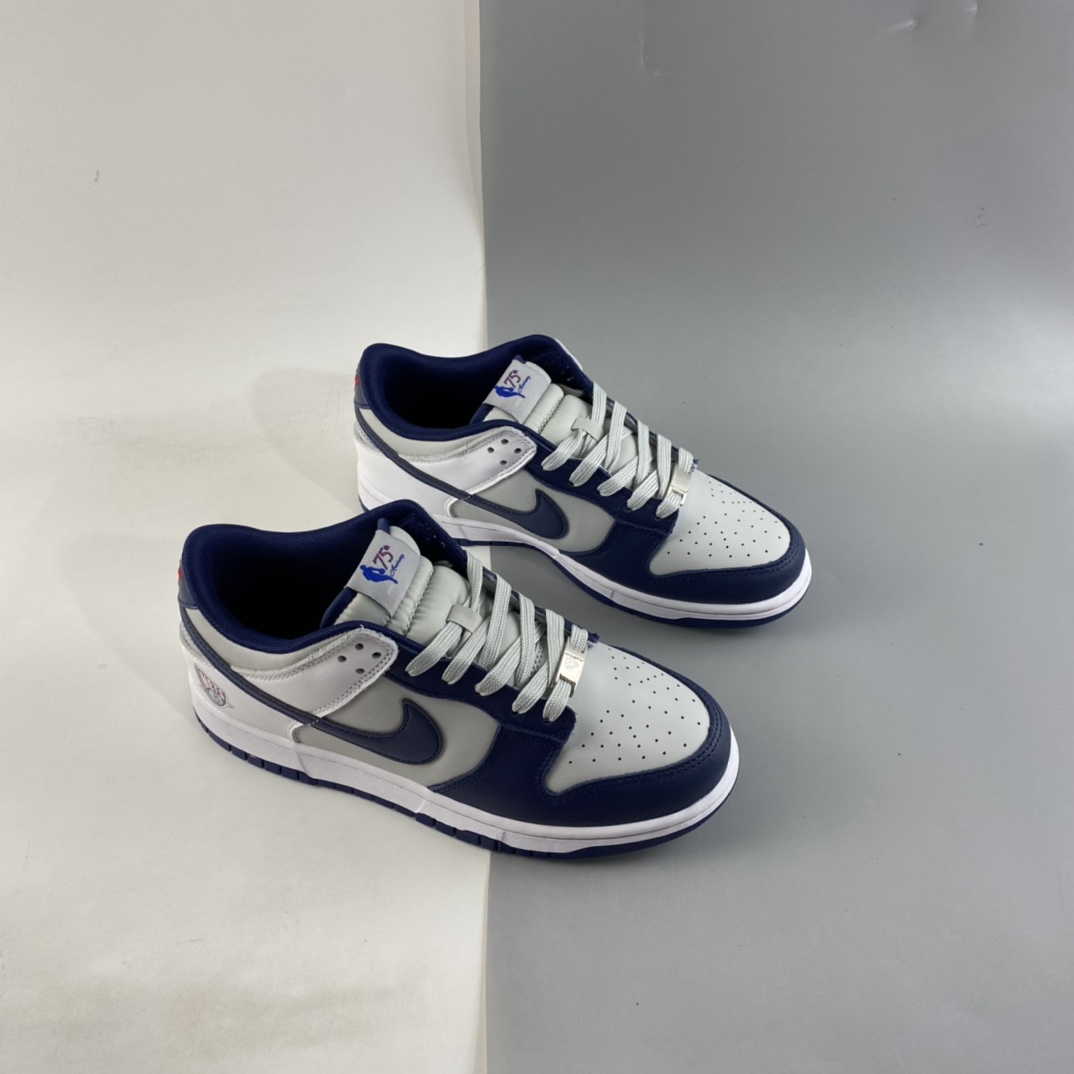 P280   NIKE Dunk Low ” Brooklyn Nets ” NBA75周年 布鲁克林篮网对板鞋 DD3363-001