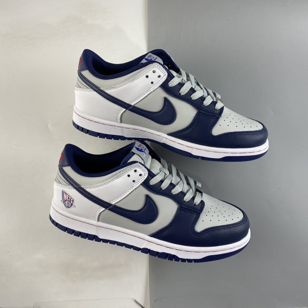 P280   NIKE Dunk Low ” Brooklyn Nets ” NBA75周年 布鲁克林篮网对板鞋 DD3363-001