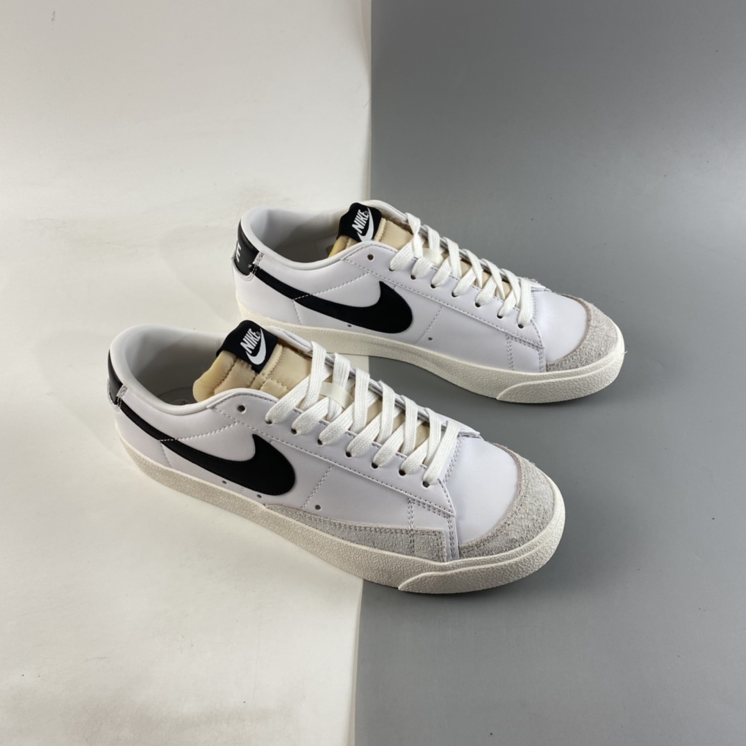 P160  NIKE Blazer Low ’77 Vintage 开拓者皮面低帮休闲板鞋 DC4769-102