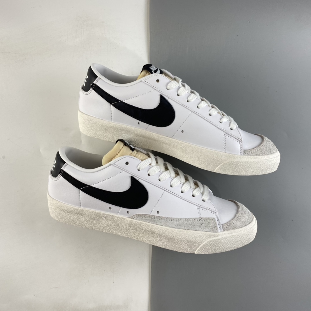 P160  NIKE Blazer Low ’77 Vintage 开拓者皮面低帮休闲板鞋 DC4769-102