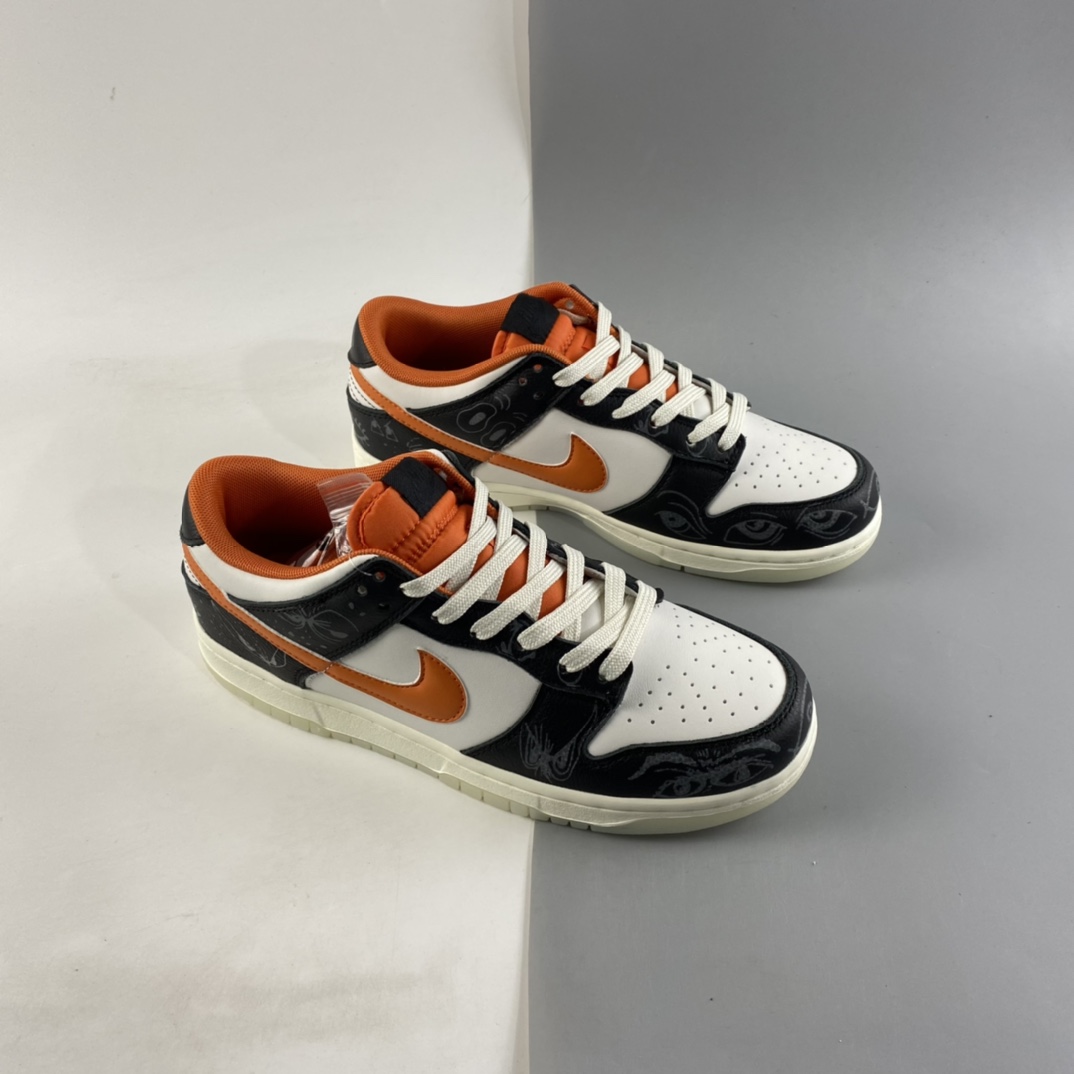 P360 NIKE Dunk SB Low Pro ”Halloween "万圣节 黑白橙板鞋 DD3357-100-莆田鞋,莆田鞋货源,高仿鞋,高仿鞋货源,安福档口,莆田高仿鞋,莆田鞋批发,高仿鞋批发,莆田高仿运动鞋,高仿运动鞋,莆田运动鞋 P360 NIKE Dunk SB Low Pro ”Halloween "万圣节 黑白橙板鞋 DD3357-100