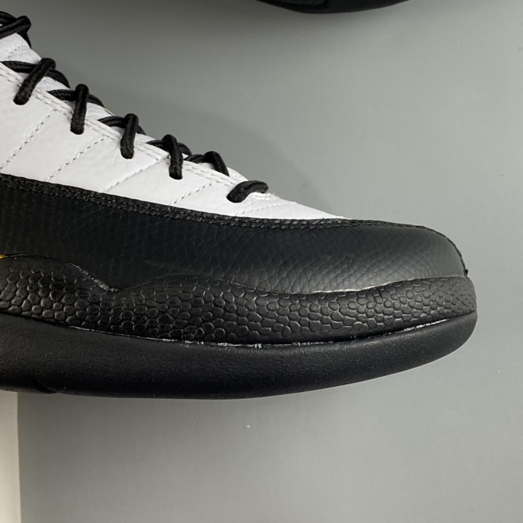 P500  Air Jordan 12 Retro AJ12 “黑白金扣”CT8013-170