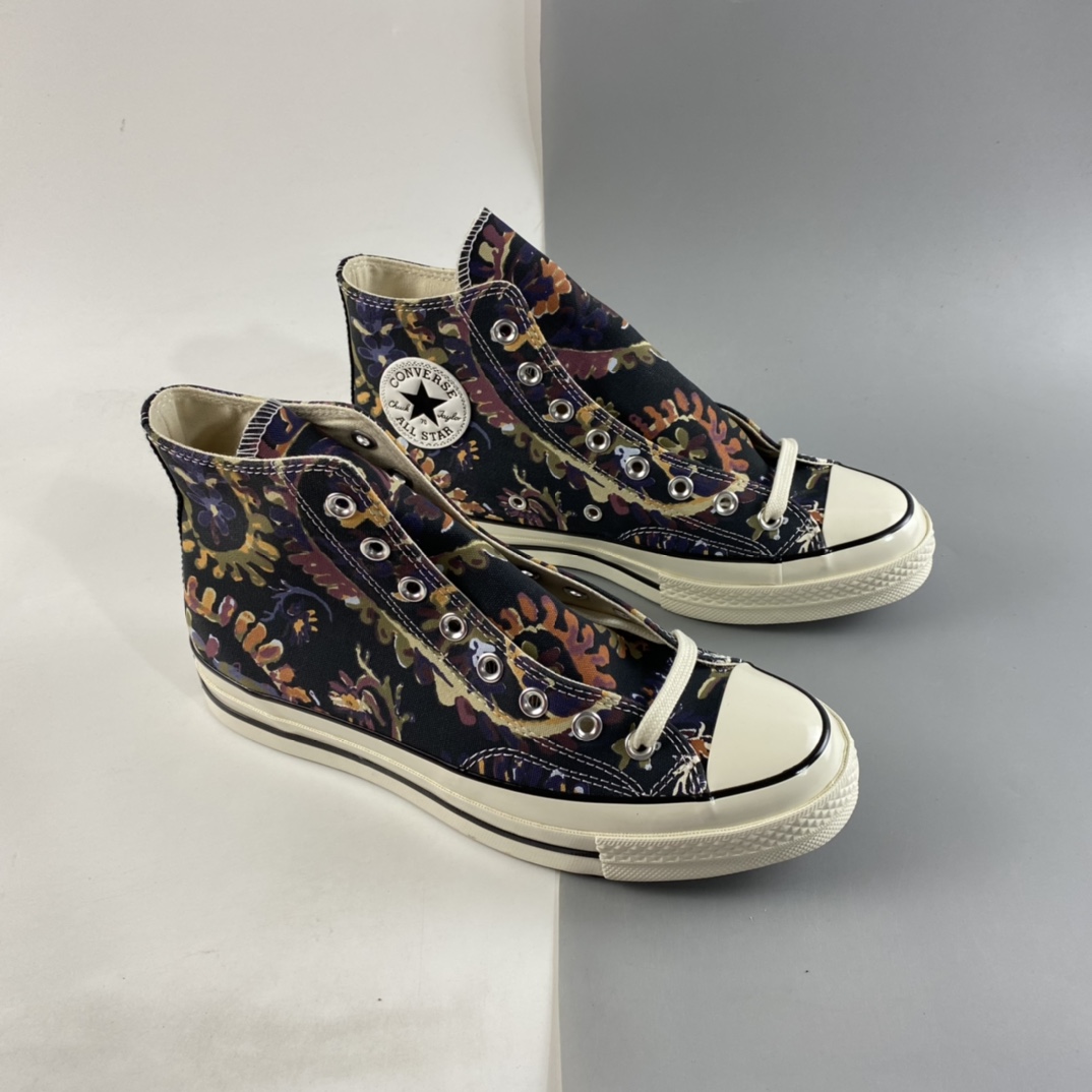 P130  Converse chuck 70s复古新风格 匡威全新系列腰果花 572546C