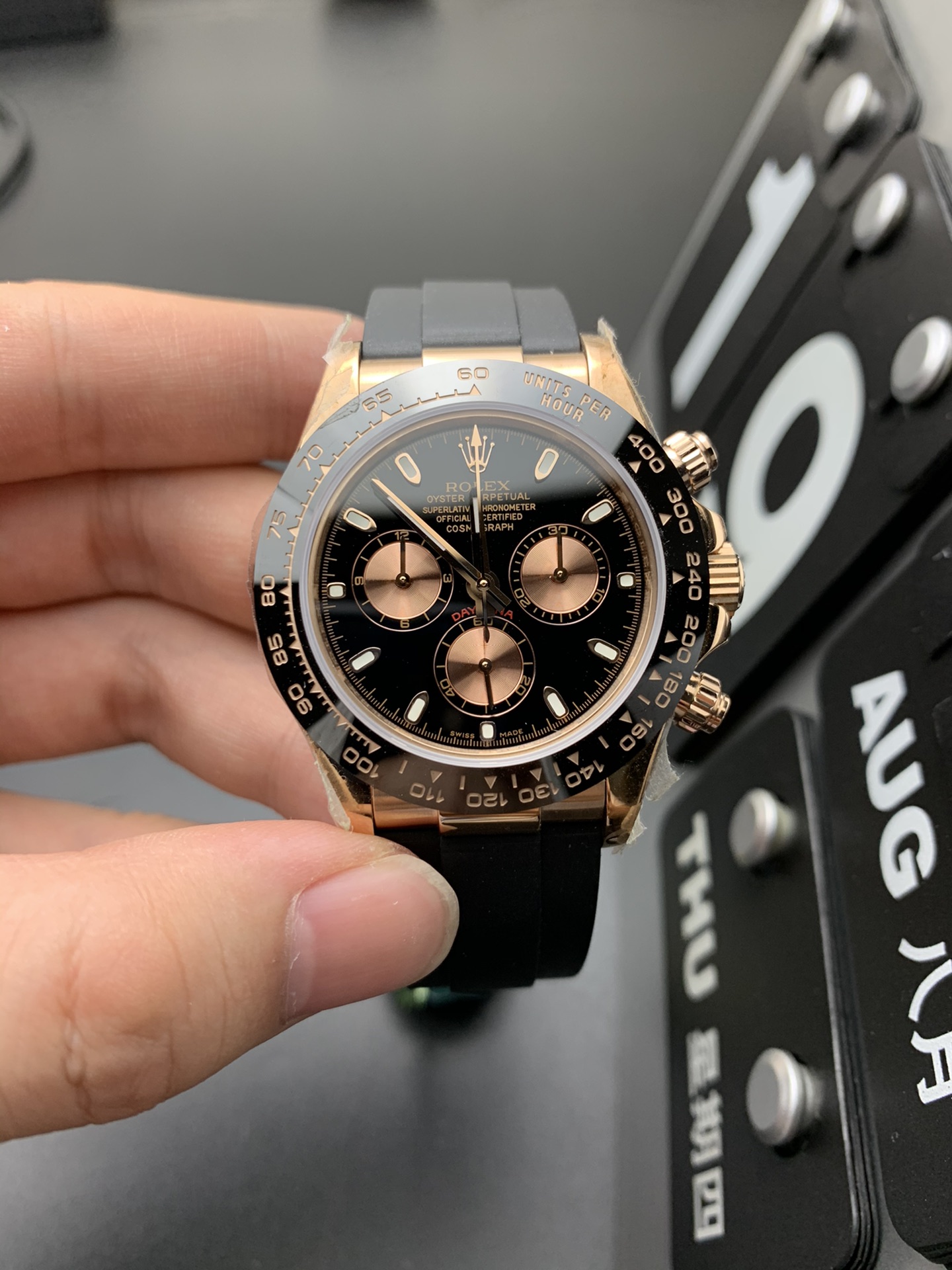 Rolex JH 7750玫瑰金迪
