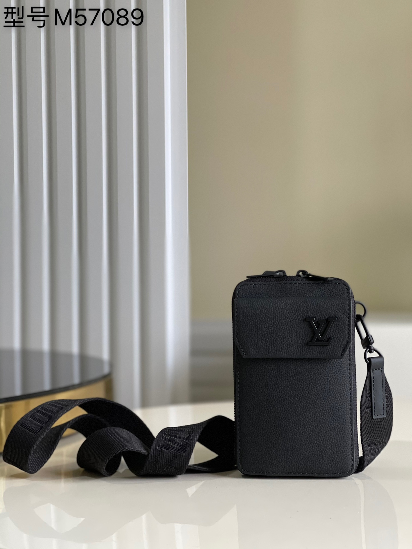 Louis Vuitton Mini Bags Buy The Best Replica
 Black Calfskin Cowhide M57089