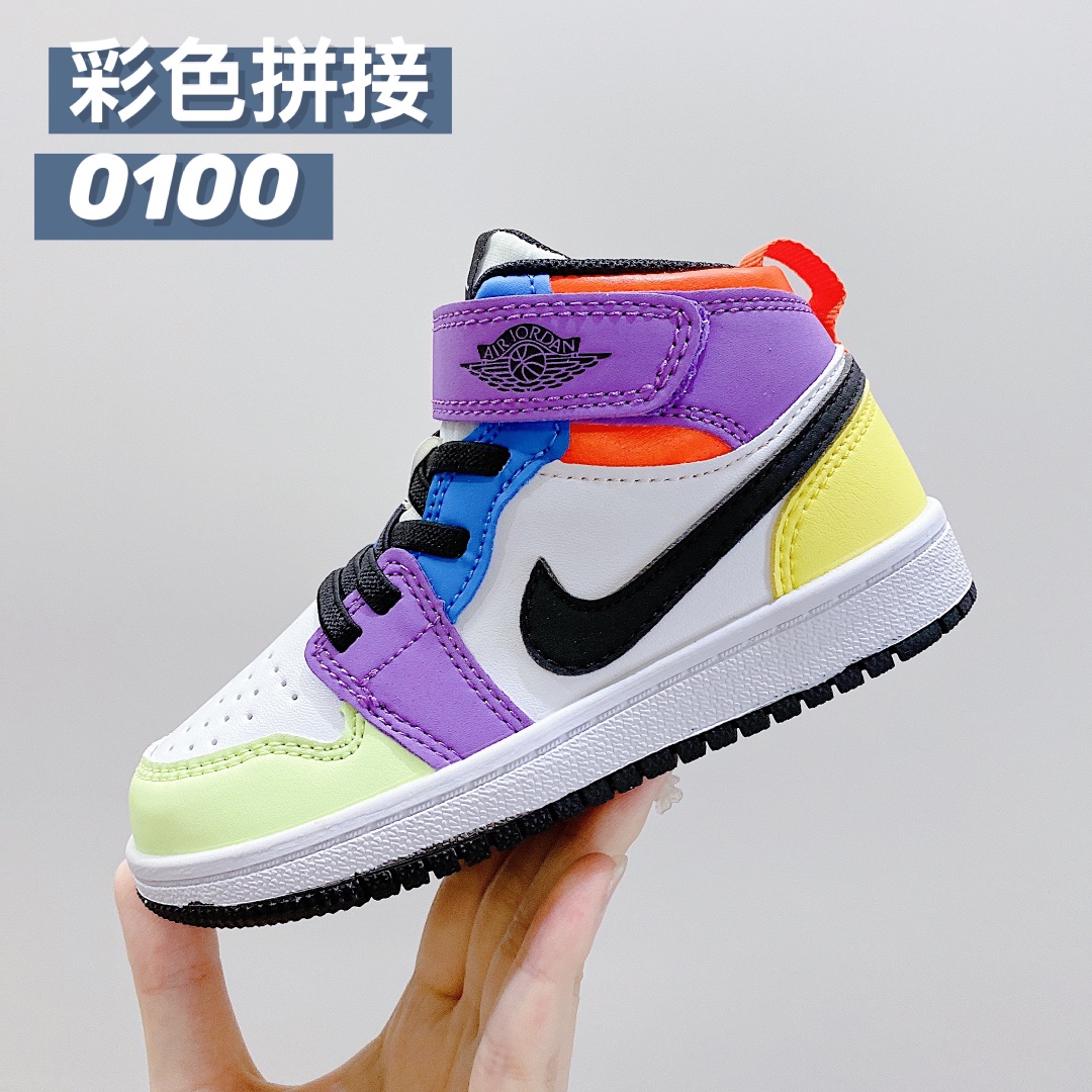 AIR JORDAN 1 魔术贴单扣童鞋 尺码：22-37.5，火爆吹爆这双AJ💥💥💥一直以来乔1都是最热的款！销量永远都是稳居第一👏🏻👏🏻👏🏻各大互联网平台都有它的身影真的是无限好评➕回购的款👍🏻👍🏻👍🏻-选品中心