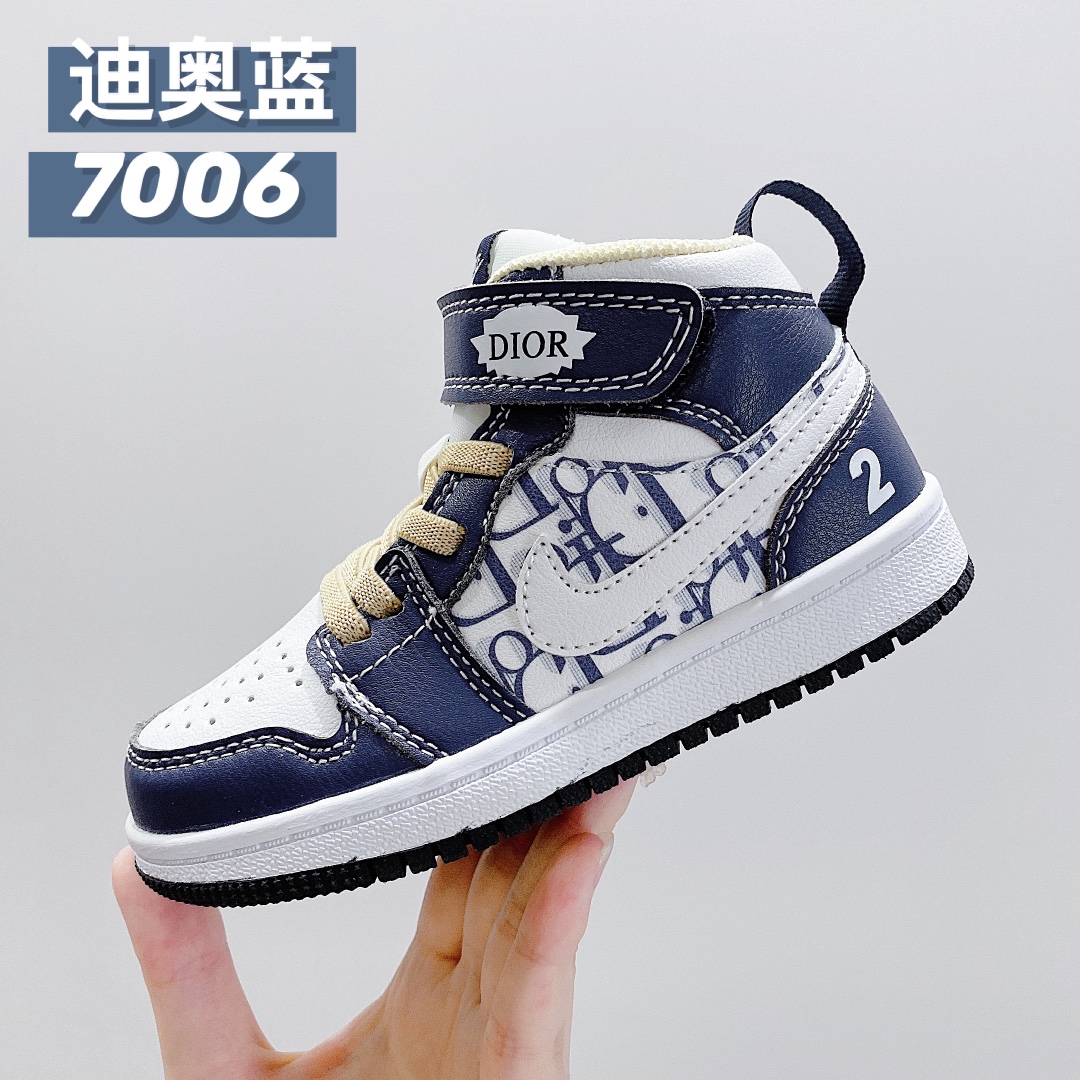图片[6]-AIR JORDAN 1 魔术贴单扣童鞋 尺码：22-37.5，火爆吹爆这双AJ💥💥💥一直以来乔1都是最热的款！销量永远都是稳居第一👏🏻👏🏻👏🏻各大互联网平台都有它的身影真的是无限好评➕回购的款👍🏻👍🏻👍🏻-选品中心