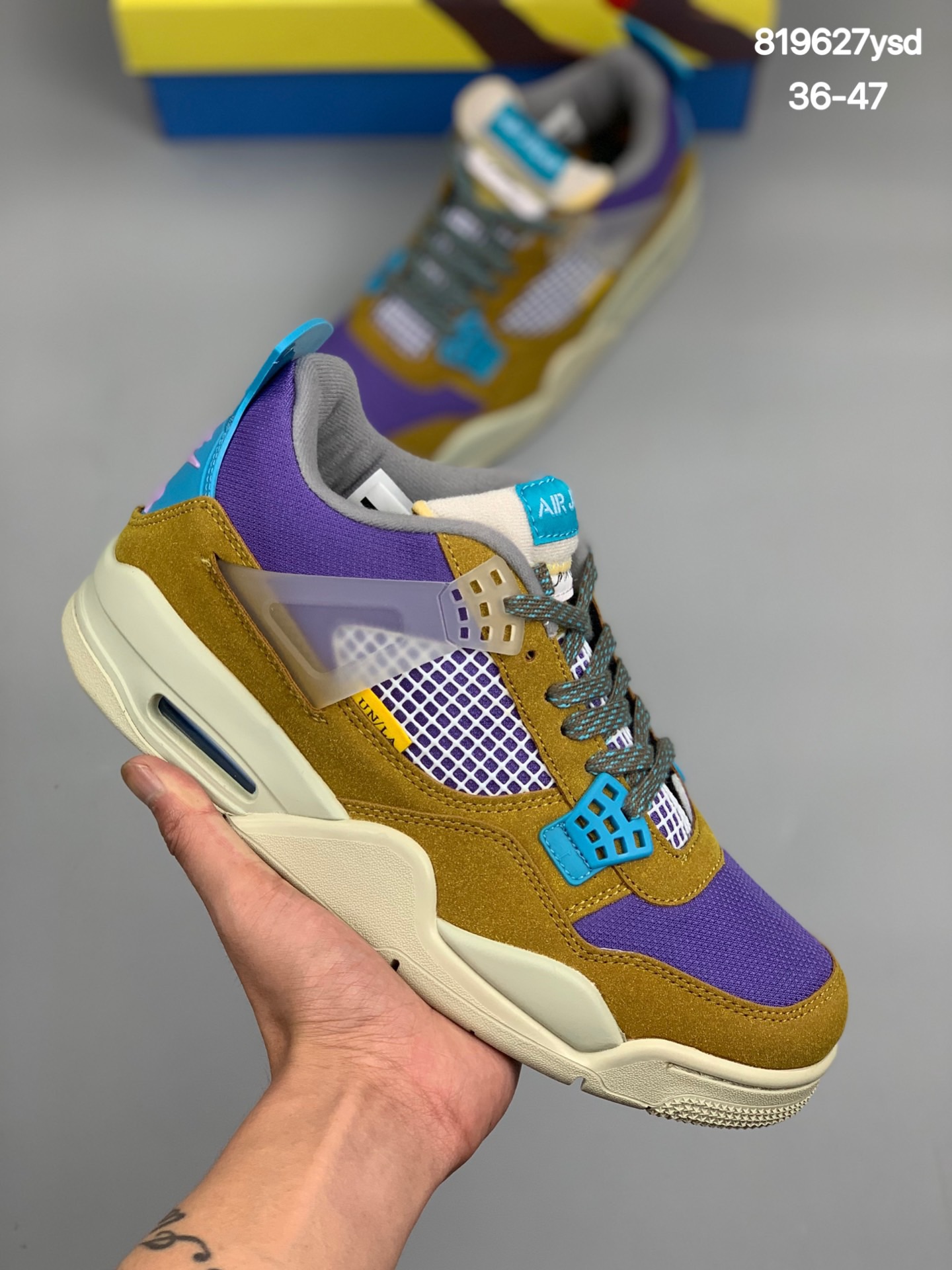 
Union LA x Jordan 4 