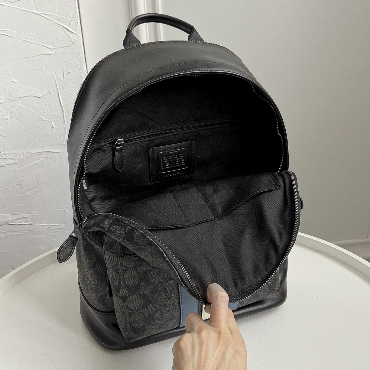 Coach COA** 新款3001条纹，2736黑色