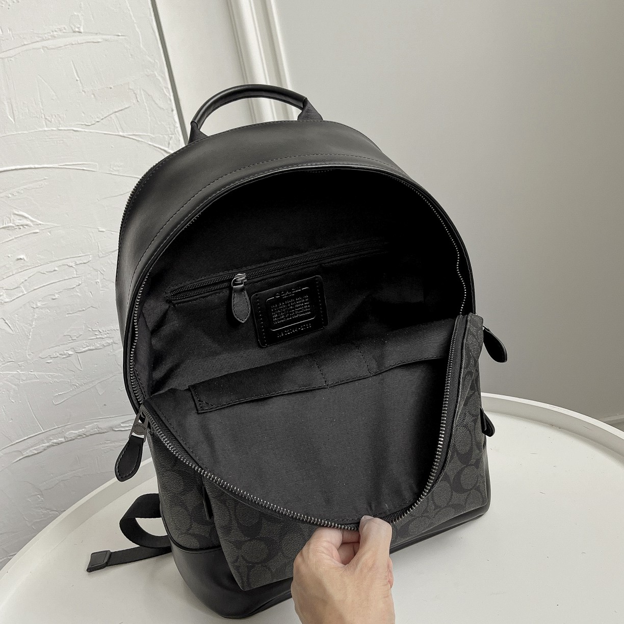 Coach COA** 新款3001条纹，2736黑色