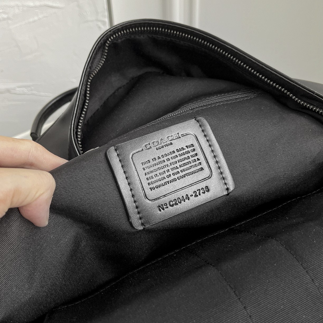 Coach COA** 新款3001条纹，2736黑色