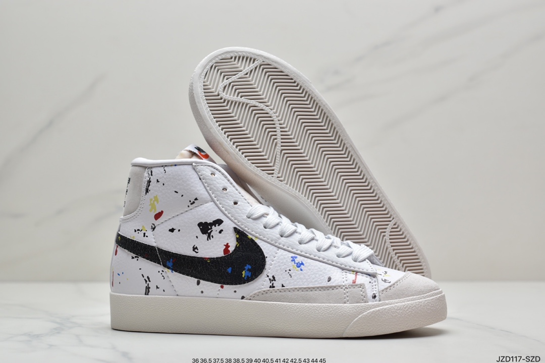 140 耐克Nike Blazer Low’77 木屑纹鞋底复古经典百搭低帮开拓者休闲运动板鞋DC7331-100