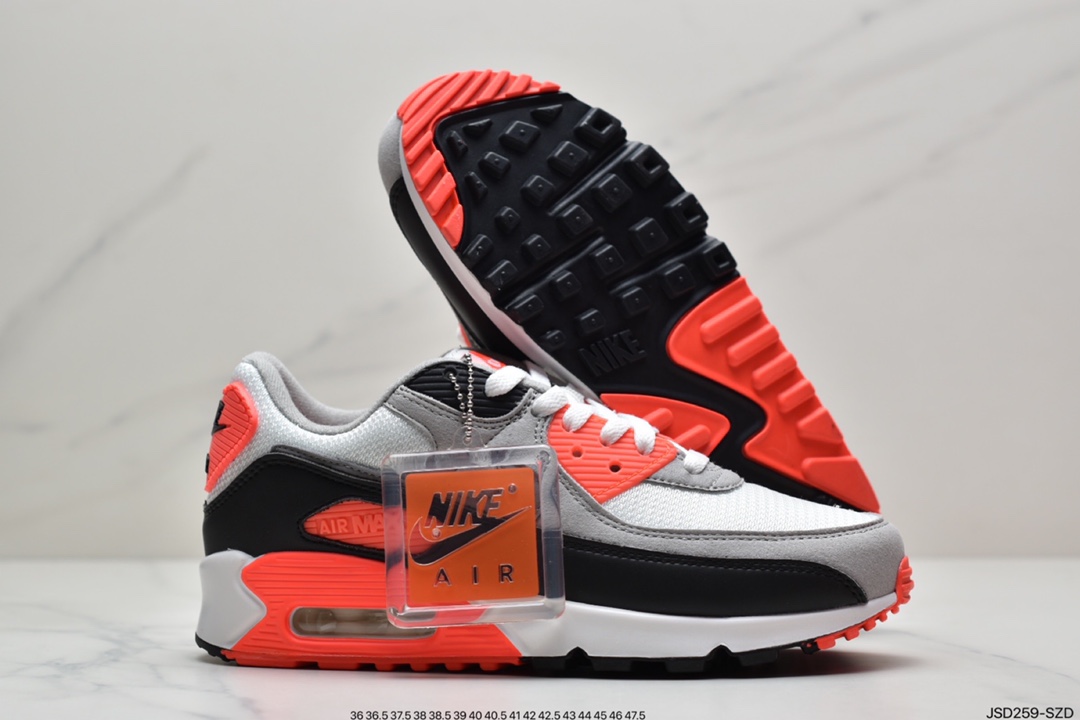 200 耐克Air Max 90 OG “Infrared” 红外线 纯原CT1685-100