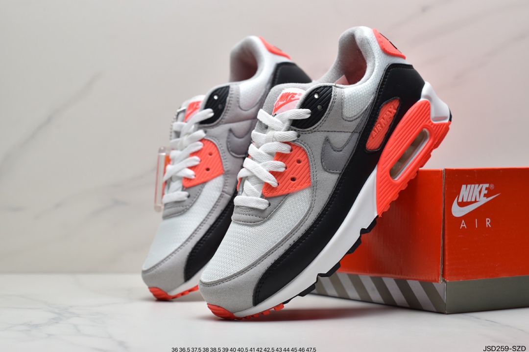 200 耐克Air Max 90 OG “Infrared” 红外线 纯原CT1685-100