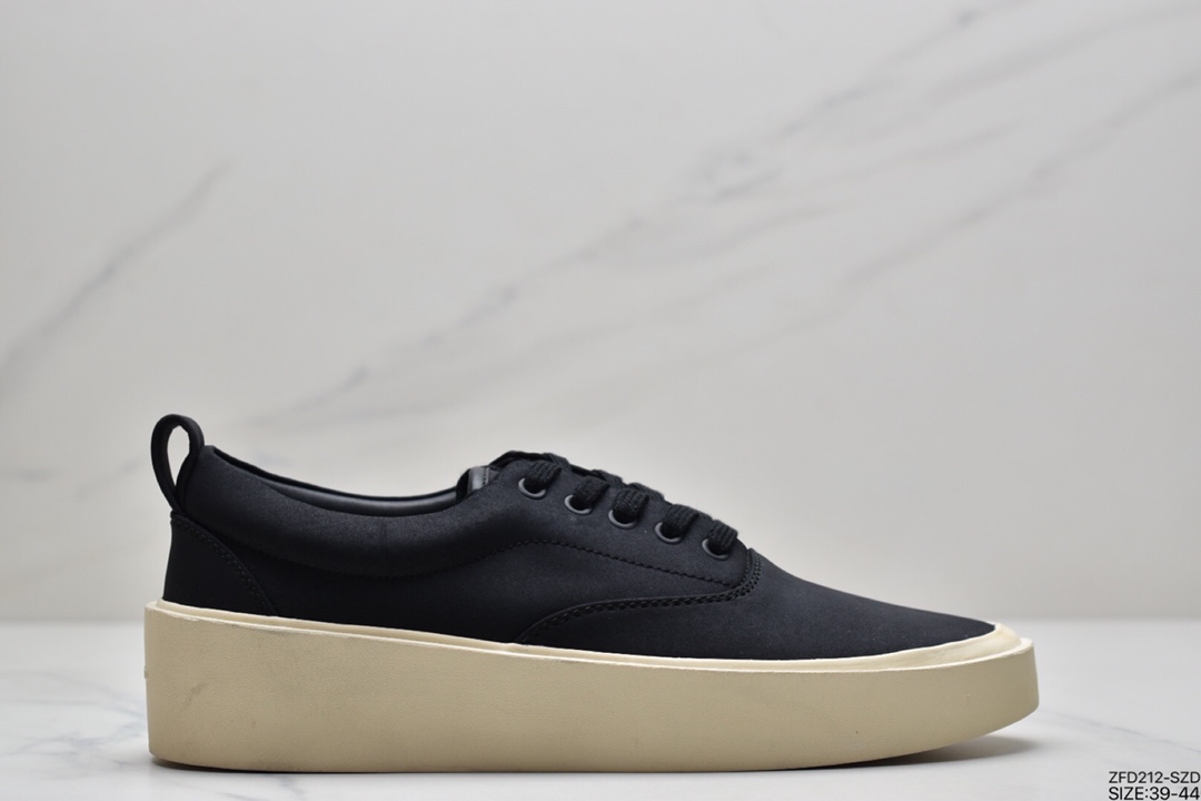 280  SYTM FOG 6th主线 Fear of god 101满印字母LOGO弹幕低帮休闲板鞋
