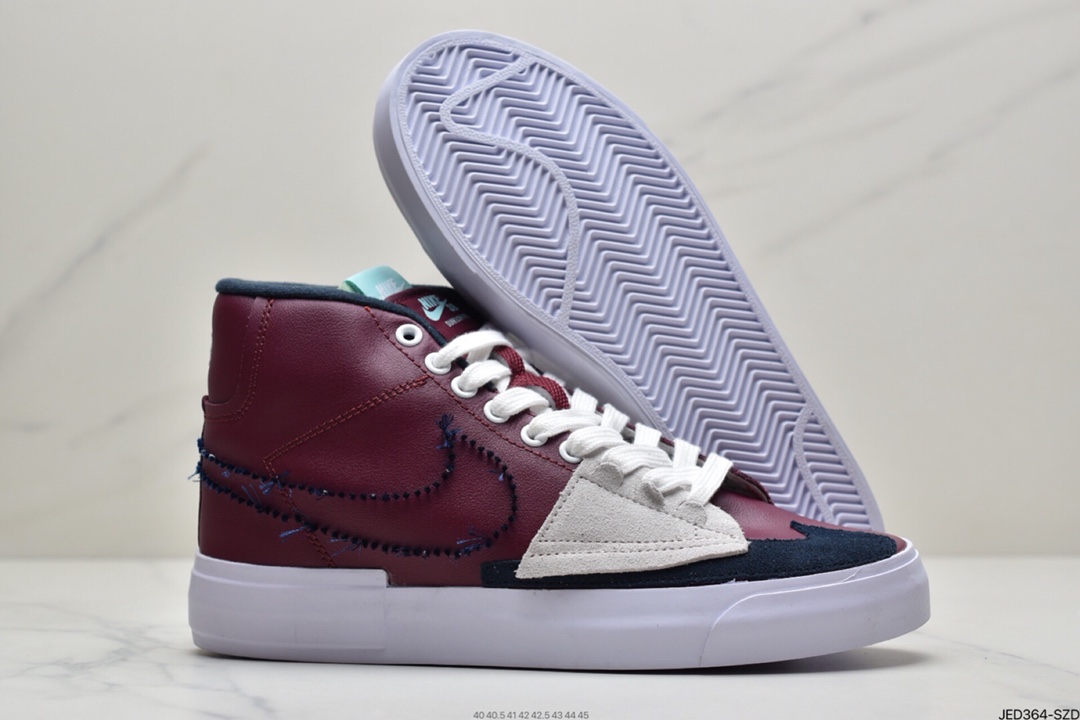 150 耐克Nike Sb Zoom Blazer Mid Edge “Team Red”解构DA2189