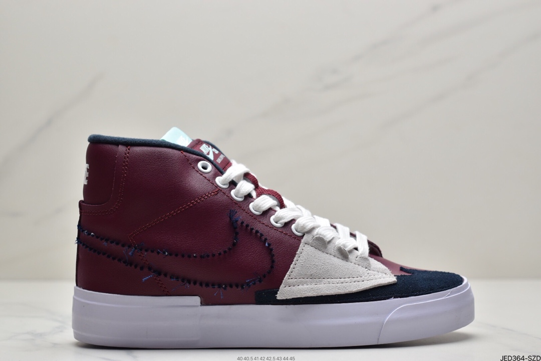150 耐克Nike Sb Zoom Blazer Mid Edge “Team Red”解构DA2189